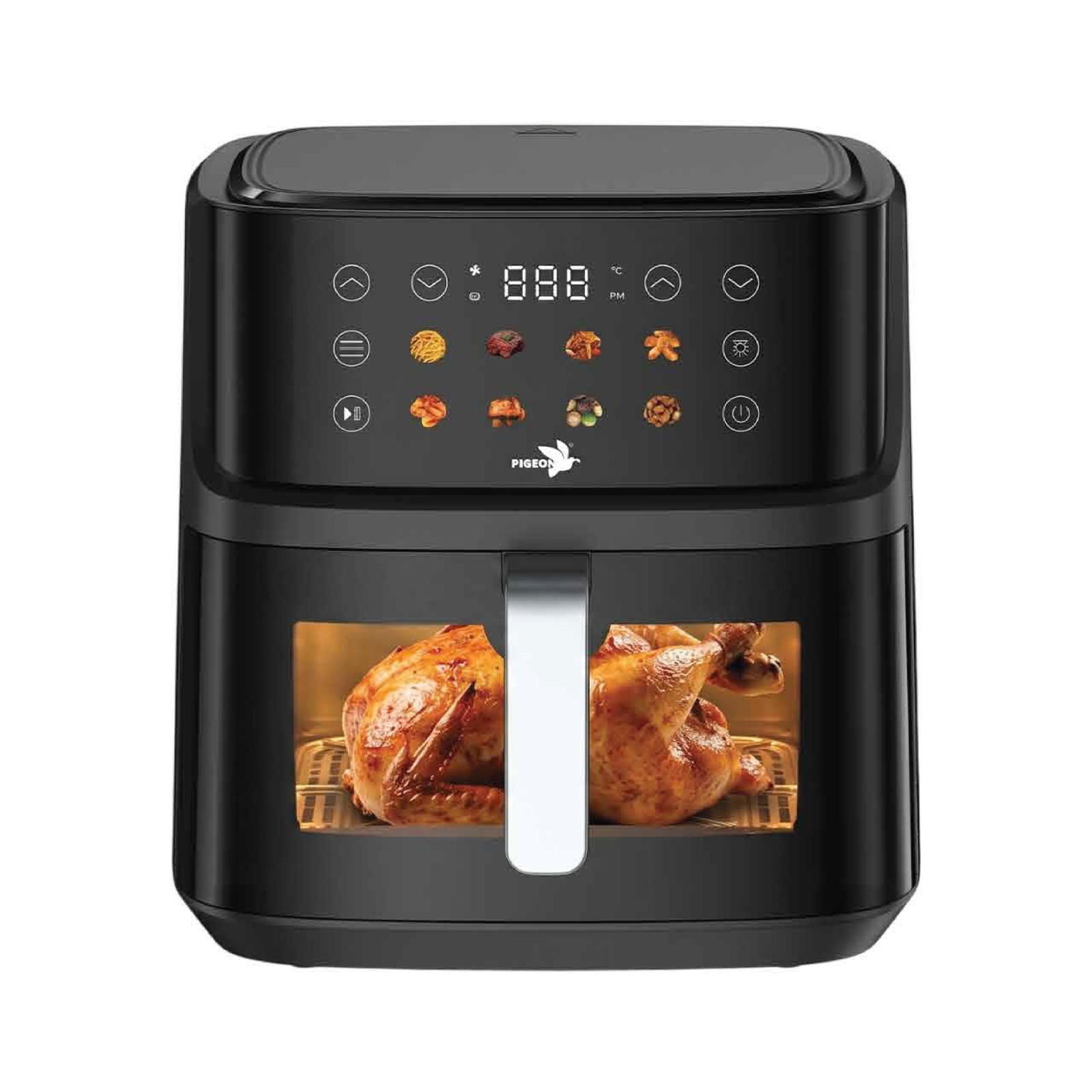 Pigeon PG352/00 Digital Air Fryer – 8L Capacity | 2000W Power | One-Touch Digital Control | 3 Years Warranty